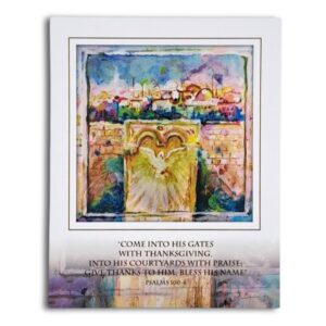 Poster Cards - Come Into His Gates...