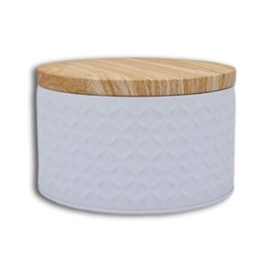 Gift Wrapping - White Tin - Medium