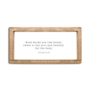 Farmhouse Frame - Small - Kind words...