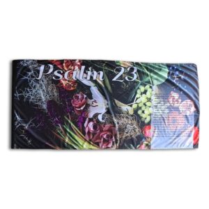 Scripture Prayer Shawl - Ps 23 Eng
