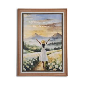 Framed Scripture Art - Let my Praise be Known