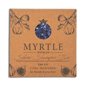 Myrtle Products - The Fig-Silver Shampoo Bar (Blonde and Grey hair) - 75g